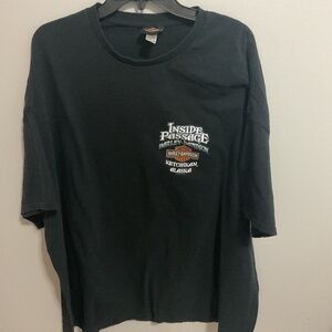 Men’s 4XL Harley Davidson Ketchikan Alaska Inside Passage Short Sleeve T-shirt